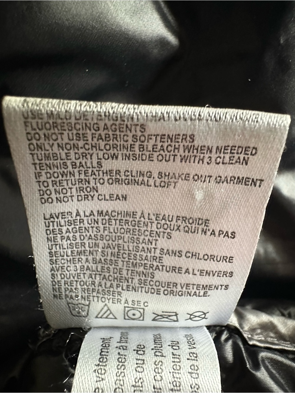 Calvin Klein XL Black Packable Premium Down Long Puffer Coat Hooded - Picture 9 of 11